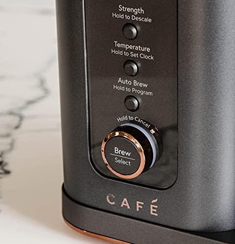 Café Specialty Drip Coffee Maker | 10-Cup Insulated Thermal Carafe | WiFi Enabled Voice-to-Brew Technology | Smart Home Kitchen Essentials | SCA Certified, Barista-Quality Brew | Matte Black