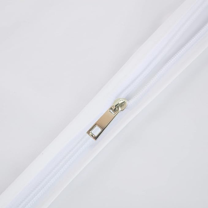 Plastic Garment Bags Clothing Storage Bags Hanging for Closet Storage Cloth Bags with Zipper for Suit,Dress, Coat Travel Closet Clear Garment Bags Dust Garment Cover-24"X31"/6 Pack
