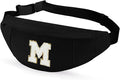 MAXTOP Large Crossbody Fanny Pack with 4-Zipper Pockets,Gifts for Enjoy Sports Festival Workout Traveling Running Casual Hands-Free Wallets Waist Pack Phone Bag Carrying All Phones