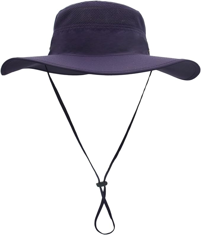 Home Prefer UPF 50+ Men's Sun Hat Wide Brim Bucket Hat UV Protection Hat for Mens Womens Beach Safari Gardening Golf Fishing