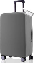 Travel Luggage Cover Suitcase Protector Scratch-Resistant Fit 19-31 Inch Suitcase, Not Included Suitcase (Slate Gray, L(26-27 inch))