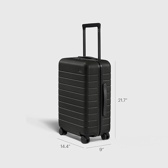 Away Carry-On Luggage, Lightweight Hardside Suitcase with Spinner Wheels, 22 Inch Airline Approved, TSA Lock, Navy Blue