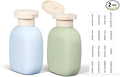 ASEVAT 3.4oz Travel Bottle with Flip Cap, Leak Proof Squeeze Bottles, Refillable Plastic Travel Containers for Creams, Lotion, Foundation, Shampoo, Conditioner