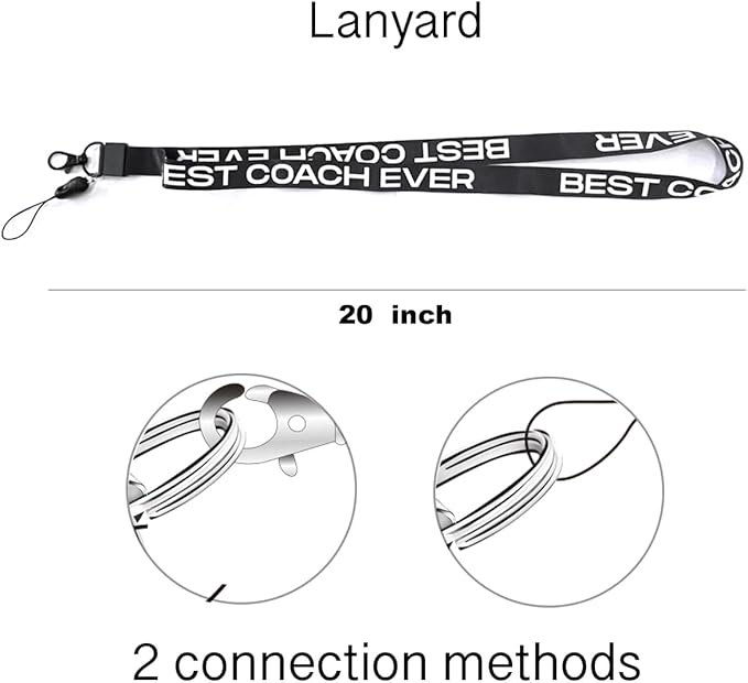 Letters Coach Gifts, Whistle for Coaches, Whistle Emergency, Thank You Coach Gifts, Coaches Whistle with Lanyard Cheer Coach Gift for Men Women Teachers Referees School Sports Coach Outdoor, Letter R