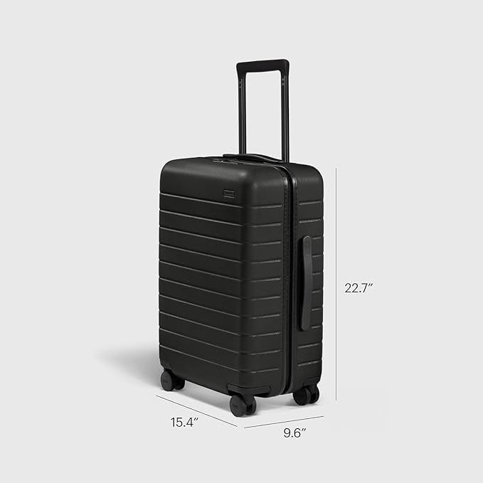 Away Bigger Carry-On Luggage, Lightweight Hardside Large Suitcase with Spinner Wheels, TSA Lock, Airline Approved, Salt White