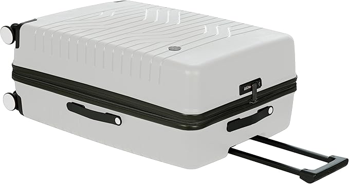Bric’s B|Y Ulisse Spinner Suitcase, Expandable Hard Shell Luggage with TSA Lock and Smooth 360° Wheels 28" – White