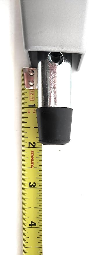 Pacific Doorware Heavy Duty Spring Loaded Step Down Push On Door Holder/Stopper (3, Aluminum)