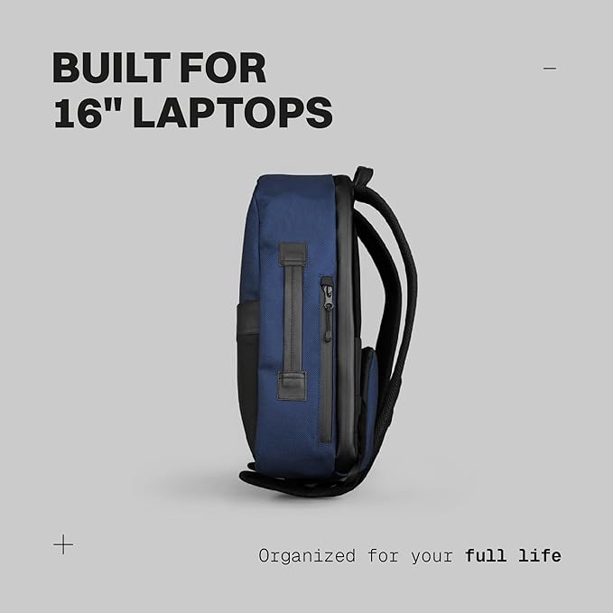 The Frenchie Co. - Super Light Speed Backpack - Expandable lightweight travel pack - Anti-theft magnetic closure for rapid access - Self-adjusting ergonomic straps for comfort