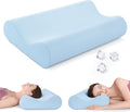 AM AEROMAX Queen Size Soft Contour Memory Foam Pillow, Cervical Pillow for Neck Pain Relief, Neck Orthopedic Sleeping Pillows for Side, Back and Stomach Sleepers.