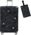 Travelkin Luggage Covers With Tag For Suitcases Tsa Approved,Suitcase Covers Protector Fit 18-32 Inch Luggage,L