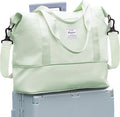 Travel Duffel Bag, Sports Tote Gym Bag, Shoulder Weekender Overnight Bag for Women
