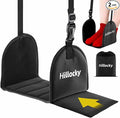 2 Pack - Foot Hammock for Plane Travel, Portable Airplane Foot Hammock with Memory Foam and Hardboard, Airplane Travel Essentials