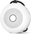 Sleepbox Portable White Noise Machine 30 Soothing Sounds Rechargeable Battery Small for Travel 32 Volume Control Noise Canceling Sleep Machine Sound Therapy for Baby Kids Adults (White)