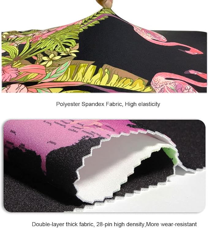 MosaiRudo Thicker Luggage Cover Elastic Suitcase Cover Protector Fits 18-32 Inch Suitcase Travel Accessories (Butterfly, M)