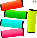 Neoprene Luggage Handle Wraps for Traveling Bright Color Luggage Tags|Handle Wraps|Handle Covers (5 Colors)
