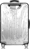 24 Inch PVC Luggage Protector Cover for TSA Approved Clear Suitcase Protector 24-25 Inch Transparent Luggage Protective Cover Case Suitable for 24"-25"