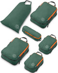 Compression Packing Cubes Set for Travel - Lightweight, Durable Clothes Organizer for Carry-On Luggage and Suitcases by TRIPPED Travel Gear