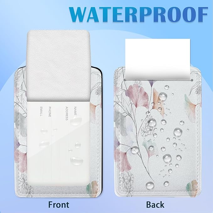 Set of 2 Watercolor Flowers, Paisley Rose Luggage Tags for Suitcases, Leather Suitcase Tag Name Identifiers Labels for Travel Bag Baggage Backpack