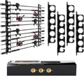 KastKing SafeGuard Fishing Rod Holder for Garage, Wall or Ceiling Mounted Fishing Rod Rack Storage Organizer, Fishing Pole Holder Holds 12 Rods or Combos in Less Than 36 Inches