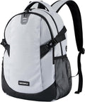 WATERFLY Small Casual Travel Backpack: 20L for Men Women Work Commuter Everyday EDC Daypack Hiking Gym Sport Workout Grey