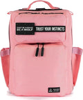 WOLFpak 15L Backpack - Knockout Pink - Slim Everyday Carry Backpack for Men & Women, Water-Resistant Minimalist Daypack for Laptop & Travel