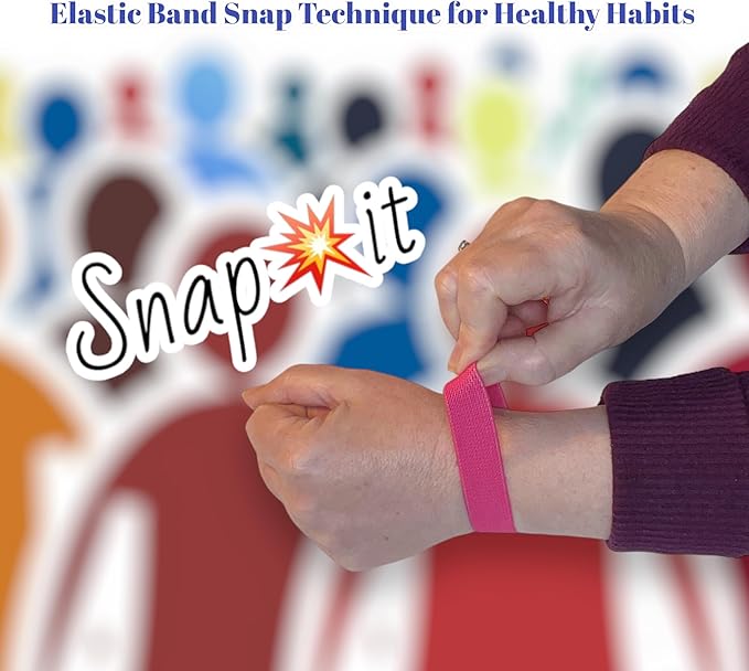 AcuBalance Motion Sickness Bracelets – Comfortable Waterproof Acupressure Band for Natural Nausea Relief, Ideal for Travel (Pair), Pink (Medium 7")