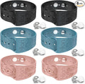 Motion Sickness Bracelets Sea Sickness Wristbands for Motion Sickness / Morning Sickness /Pregnancy Nausea Anti Nausea Wristband Acupressure Nausea Bands Motion Sickness Bands（3Pairs-Black+Bule+Pink）