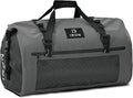 BORLENI Waterproof Motorcycle Dry Duffel Bag Luggage Tail Bag with Large Storage Space,Roll Top Closure, Shoulder Straps, Inner Pocket and Mesh Pocket for Motorcycling Travel Camping (Grey,50L)