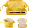 Birthday Gift for 12 13 14 15 16 17 18 Years Old Girl Gifts, Initial Makeup Bag, Travel Gifts, Personalized Bag, Waterproof Double Layer Cosmetic Bag, Letter Travel Toiletry Bag, Friend Gifts