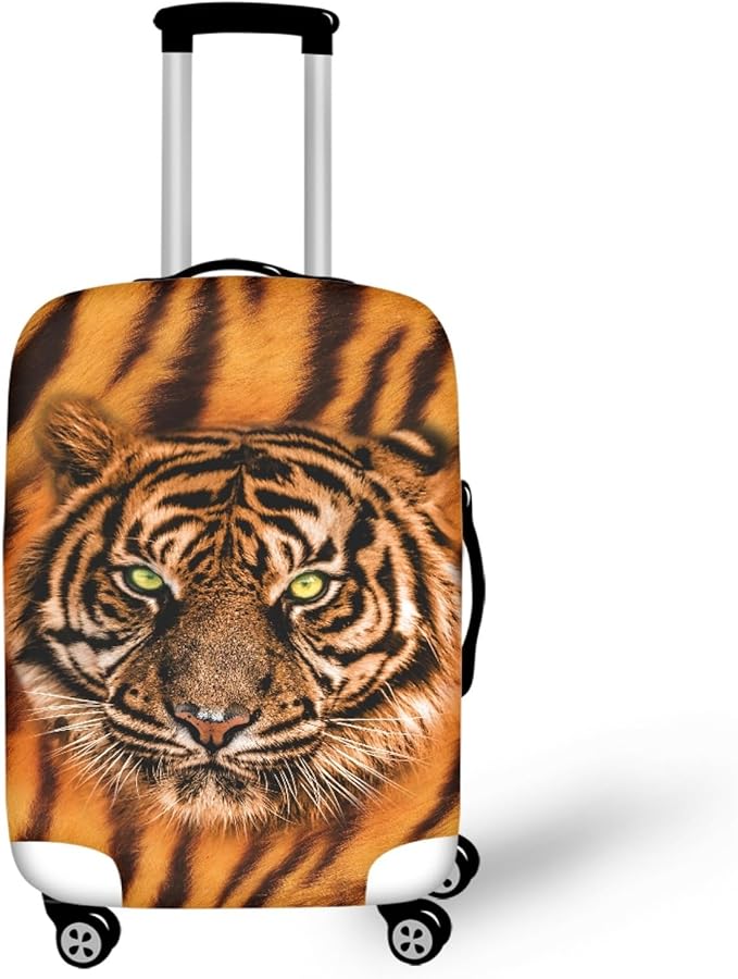 Tiger Travel Luggage Covers 22-25 Inch Spandex Suitcase Protectors