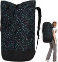 College Laundry Bag, 115L Extra Large Laundry Backpack with Shoulder Straps, Heavy Duty Backpack Laundry Bag, Large Laundromat Bag, Dorm Laundry Bags for Travel, Laundromat, Apartment, Beach, Camping