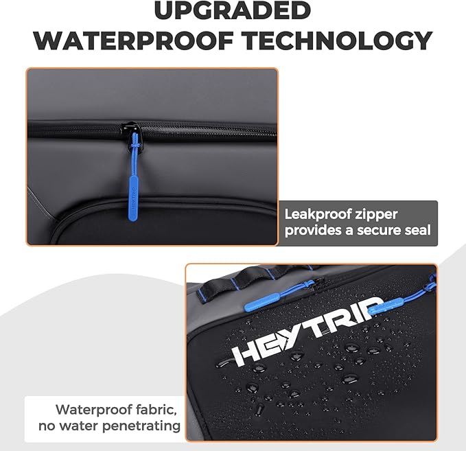 Heytrip Backpack Cooler 36/54 Cans Insulated Waterproof Cooler Bag for 20 Hours Cold Retention, Leak-Proof Camping Cooler with Multi-Compartments