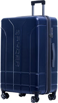 Spyder Carve 29 Inch Large Checked Luggage Expandable Hardside Upright Suitcase, Navy