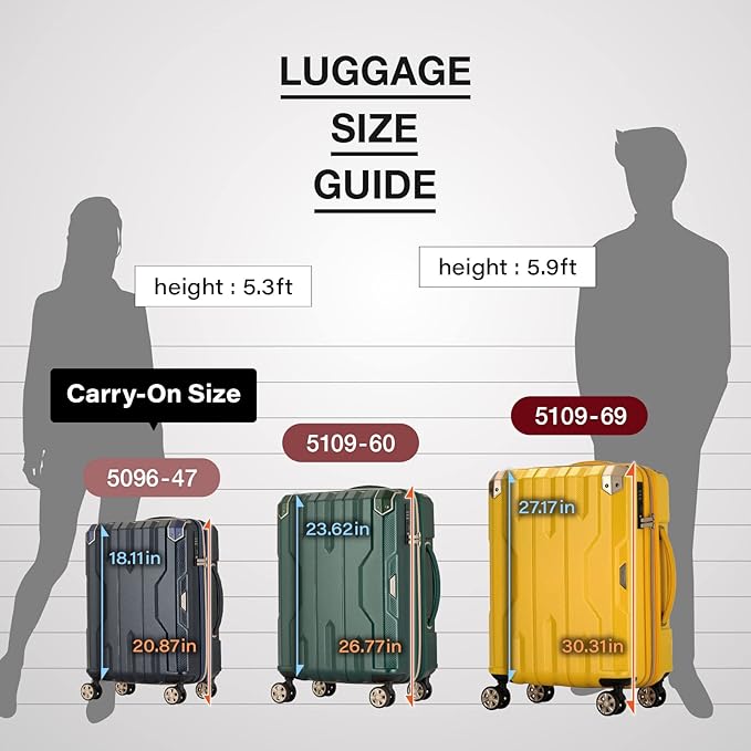 LEGEND WALKER SPATHA Hardside Expandable Luggage, 27-inch, White, 5109-60-WH