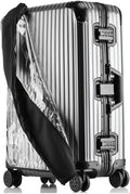 Transparent PVC Suitcase Cover, No Disassembly Required Clear Luggage Protector Suitcase Cover