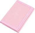NEICY RFID Blocking Canvas Wallet for Men and Women - Camo Trifold Outdoor Sports Wallets with Magic Sticker for Teen Kids (Pink)