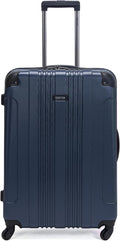 Kenneth Cole REACTION Out of Bounds Lightweight Hardshell 4-Wheel Spinner Luggage, Naval, 28-Inch Checked
