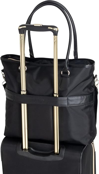 Kenneth Cole REACTION Chelsea Quilted Chevron 15" Laptop & Tablet Business Tote with Removable Shoulder Strap