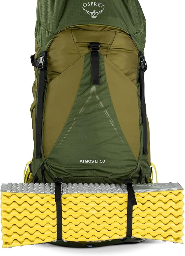 Osprey Atmos AG LT 50L Men's Backpacking Backpack, Black, L/XL