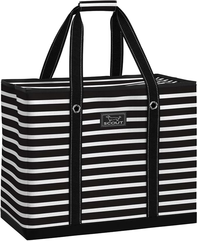 SCOUT 3 Boys Zip Tote X-Large - Durable Lightweight Bag for Beach, Pool, Family Travel, Storage - Water-Resistant, Zips Shut
