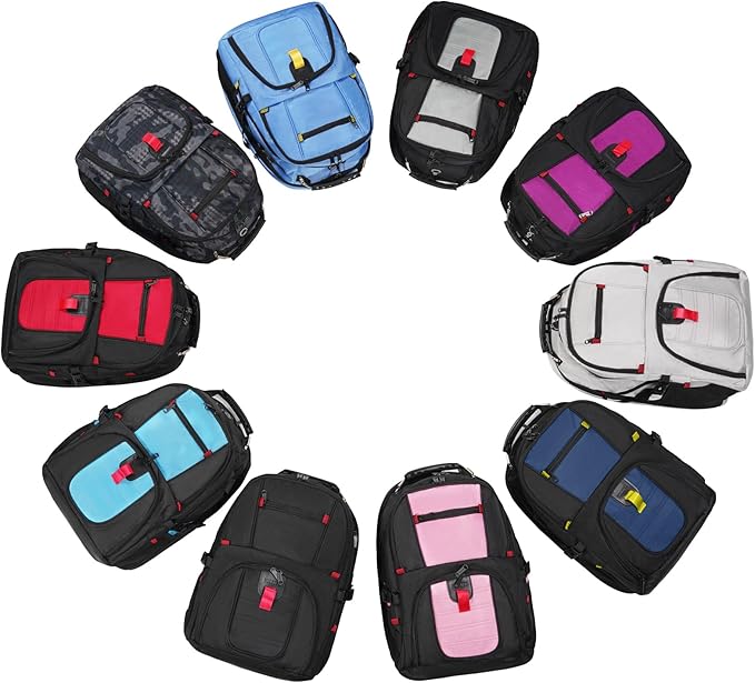 YOREPEK Travel Backpack, Extra Large 50L Laptop Backpacks for Men Women, Water Resistant College Backpack Airline Approved Business Work Bag with USB Charging Port Fits 17 Inch Computers, Pink