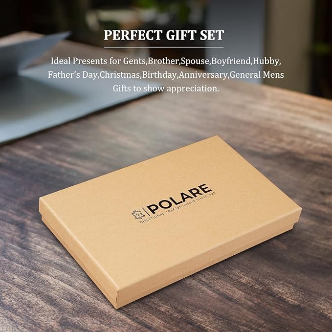 Polare Full Grain Leather Passport Holder With YKK Zipper RFID Blocking Travel Document Organizer Ticket Holder Cover Case Holds 2 Passports (Carbon Black)