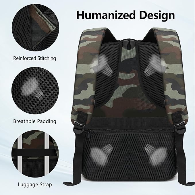 Backpck for Women Men, School backpacks for Girls Teen Boys, 15.6 inch Laptop Back Packs with USB Charger Port, Mochilas for Business, College