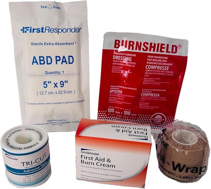 Class-A First Aid Refills Medication Without Cabinet | Essential Medications for Emergency Preparedness | Ensuring Long-Lasting Reliability | Exceeds OSHA/Ansi Z308.1 2015, Over 900 PCS