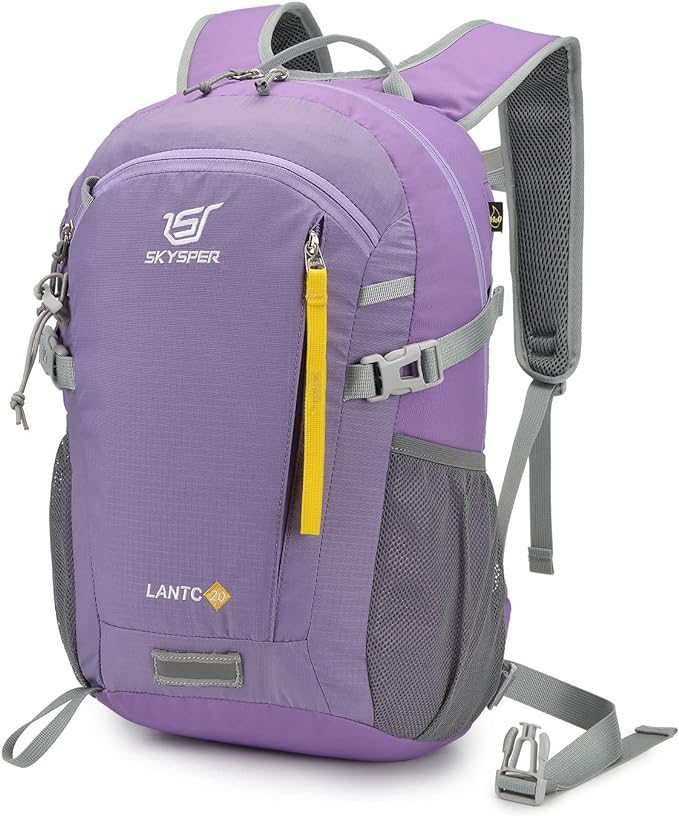 SKYSPER Small Hiking Backpack, 20L Lightweight Travel Backpacks Hiking Daypack for Women Men