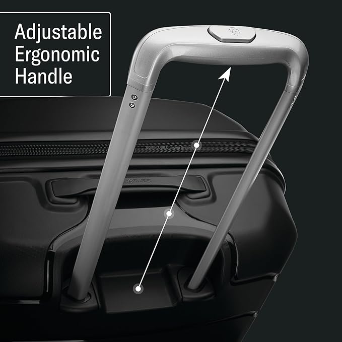 Samsonite Freeform Large Checked Luggage with Dual 360° Spinner Wheels - TSA Lock, Airline-Approved - Lightweight Durable Polypropylene Expandable Hardshell - Merlot