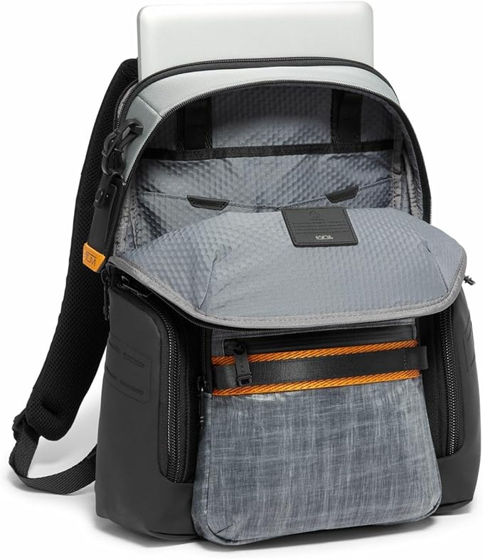 TUMI - Alpha Bravo Navigation Backpack - Everyday Travel Backpack - Fits Up to 15" Laptop - 16.0" X 14.0" X 7.3" - Steel