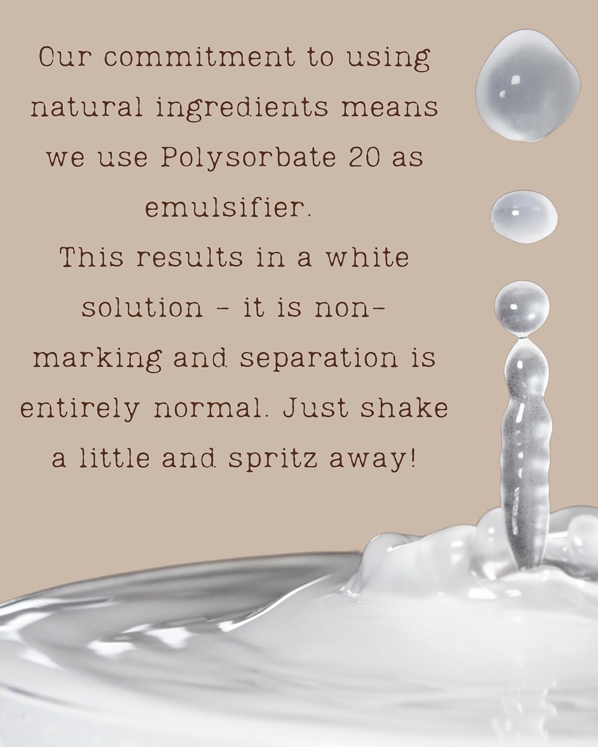 Cocoa Butter Cashmere Natural Hair & Body Mist Spray, Pure Essential and Fragrance Oils, Alcohol-Free, Handmade in California, 0.5Fl Oz