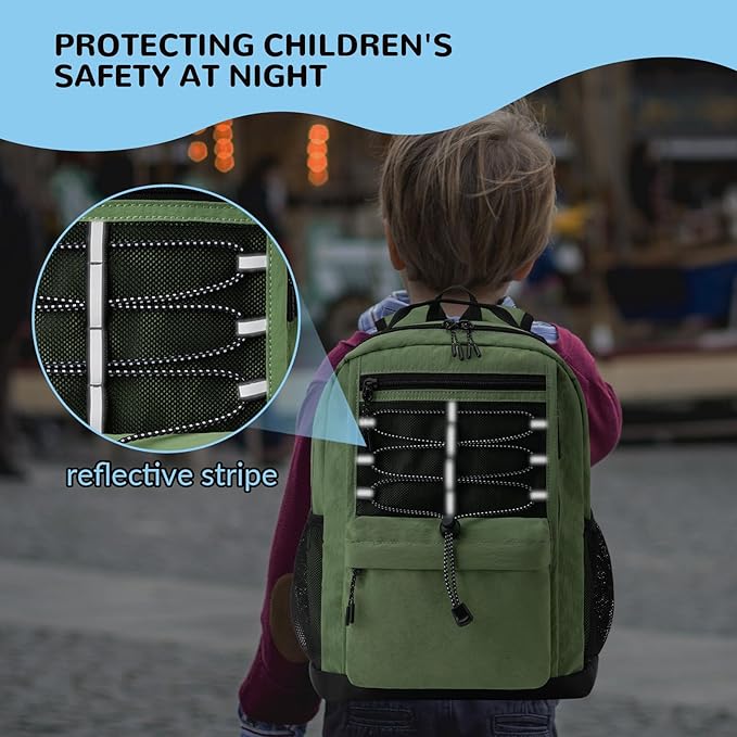 10L Small Size Casual Backpack for Kids Girls Boys Ages 3-9, Mini Waterproof Outdoor Sport Travel Hiking Camping Daypack (Light Yellow)