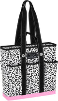 SCOUT Rocket Pocket Tote - Multi-Pocket Travel, Nurse, Teacher, Mom Tote, 7 Pockets Total, Two Sets of Straps, Folds Flat